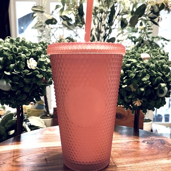 ππΈ Starbucks πΈπ Pink Lemonade/ Rose Gold Jelly Studded Tumbler - Picture 11 of 14